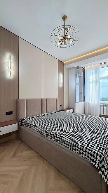 Продажа квартир: 2 комнаты, 68 м², сквер Тоголок Молдо 16 этаж, Евроремонт — 3