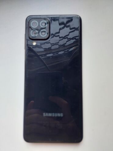 Samsung: Samsung Galaxy A22, Б/у, 128 ГБ, цвет - Черный, В рассрочку, 2 SIM