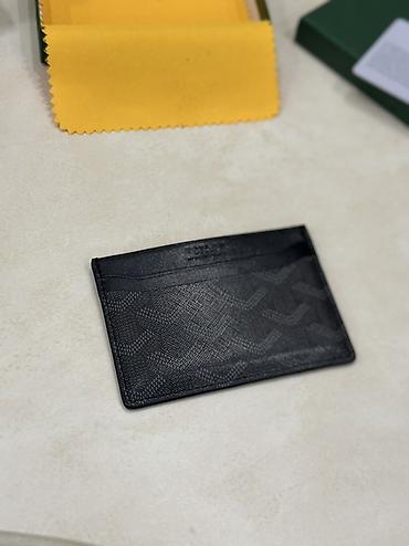 Картхолдеры: Карточница Goyard, компактная и тонкая. Характеристики: - Материал — 22