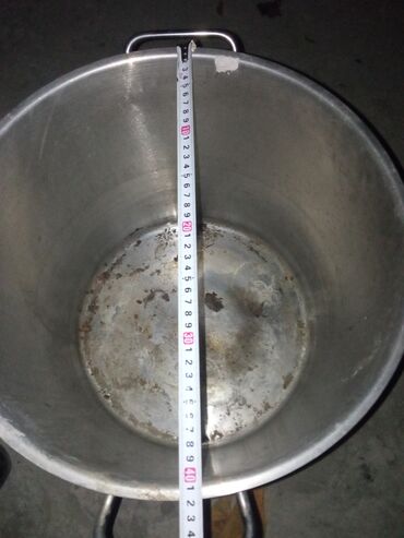 Tava-qazan dəstləri: Qazan, rəng - Gümüşü, Paslanmayan polad, Türkiyə — 32