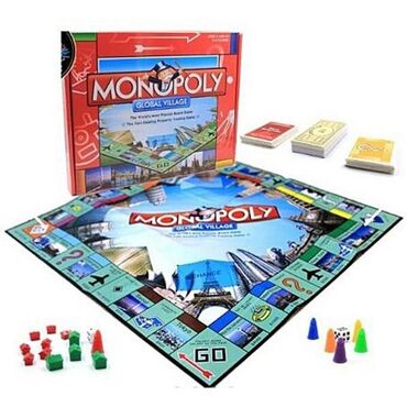 ucuz oyuncaqlar instagram: Monopoly Global Village qlobal mövzulu klassik Monopoly oyununa