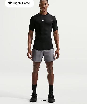 leopard 7: Мужская футболка, L, Nike Windrunner, Новый, цвет - Черный — 3