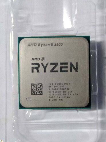 рем комплект: Процессор, Б/у, AMD Ryzen 5, 6 ядер, Для ПК