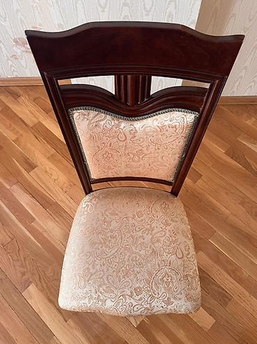 Mebel: Qonaq otağı üçün, İşlənmiş, Qatlanmayan, rəng - Bej Stul — 1
