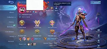 qız sekileri: Mobile Legends hesabı – geniş kolleksiya və yüksək kollektor — 4
