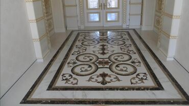 Döşəmə işləri: Kafel -Metlax Mərmər və qranitlə döşəmə, pilləkən v - Təbii mərmər və -da lalafo.az — 3 Döşəmə işləri: Kafel -Metlax Mərmər və qranitlə döşəmə, pilləkən v - Təbii mərmər və — 3