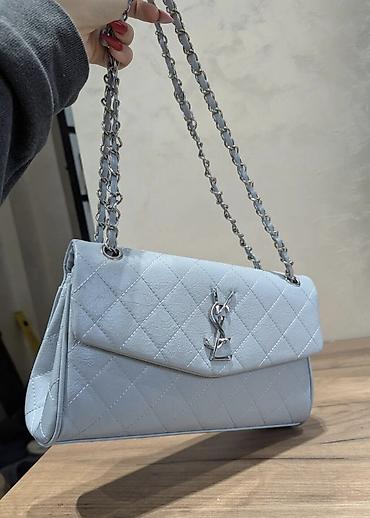 Классические сумки: Классическая сумка, Saint Laurent, Китай, Материал: Экокожа, Стеганая модель, Женские, Новый — 2