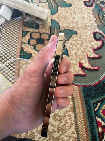 табылга бишкек бытовая техника: IPhone 13 Pro, Колдонулган, 128 ГБ, Алтын, Каптама, Куту, 77 %