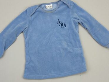 sweterek błękitny: Bluza, So cute, 1.5-2 lat, 86-92 cm, stan - Dobry