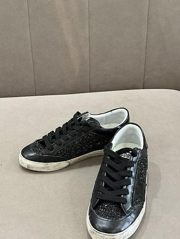 не ликвид: Кроссовки, 36, 37, 38, Golden Goose, Новый, цвет - Черный — 1