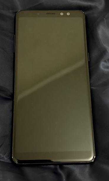 Мобильные телефоны и аксессуары: Samsung Galaxy A8 Plus, Б/у, 32 ГБ, цвет - Черный — 1