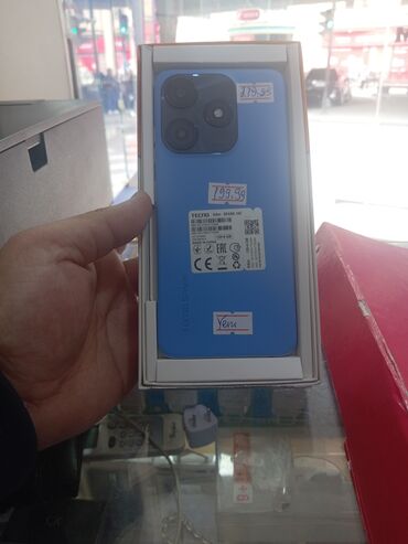 tecno camon 20 pro ikinci el: Tecno Spark 10C, 128 GB, rəng - Göy, Zəmanət, Düyməli, Sensor