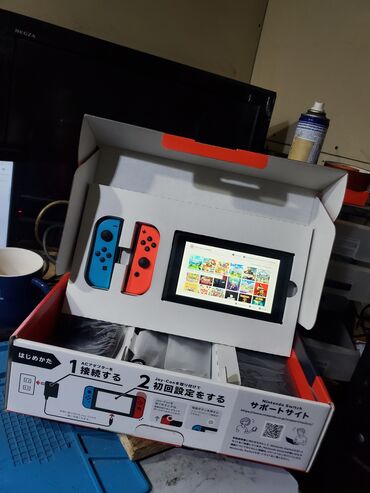 24 портовый коммутатор: Nintendo switch чипованная (прошитая) состояние новой полный