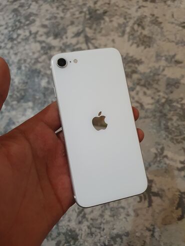 Apple iPhone: IPhone SE 2020, Б/у, 64 ГБ, Белый, Кабель, 96 %