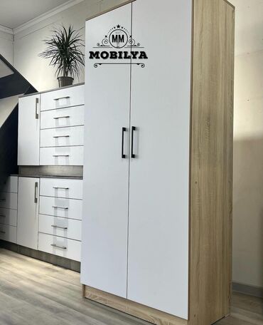 Dolablar: Yeni, Açılan, 2 qapılı Düz dolab, Qarderob, paltar dolabı, Azərbaycan — 5