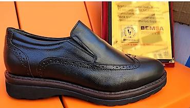 Ayaqqabılar: Məhsul: Kişi ayaqqabıları – klassik və gündəlik modellər - Rəng: qara — 29