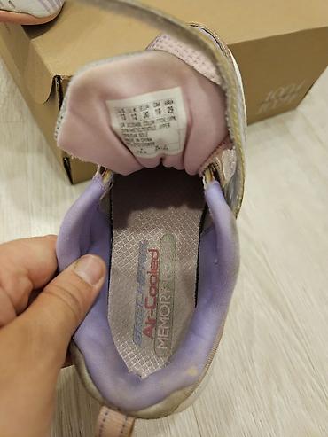 ortopedik ayaqqabi magazasi: Rəng - Yasəmən Krossovkalar, Skechers, Ölçü: 30, Qız üçün — 3