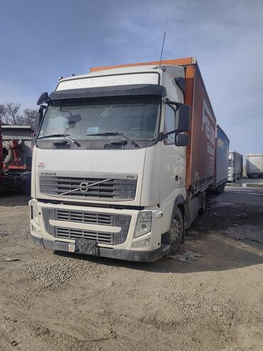 тандем daf: Прицеп, Volvo, Тентованный, от 12 т, Б/у