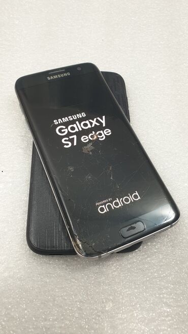 samsung s8 цена в бишкеке бу: Samsung Galaxy S7 Edge, Б/у, 32 ГБ, цвет - Черный