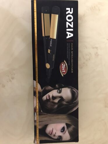 Epilyatorlar: ROZIA 2-in-1 saç düzləşdirici - Model: HR705 - Funksiya: 2-si 1-də –