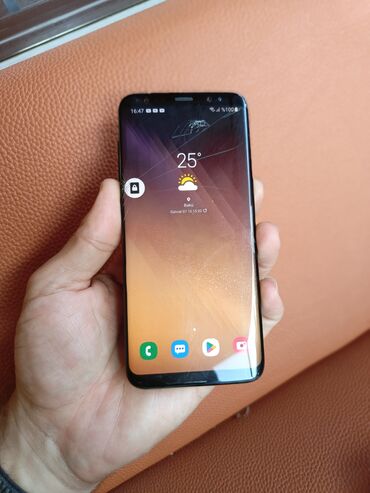 samsung galaxy a54 qiyməti: Samsung Galaxy S8, 64 ГБ, цвет - Черный, Сенсорный, Отпечаток пальца, Беспроводная зарядка