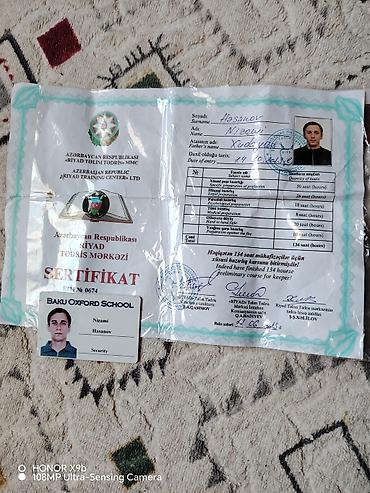 xırdalanda mühafizə işi: Mühafizəçi, Kişi, 27 yaş, 3-5 illik təcrübə — 1