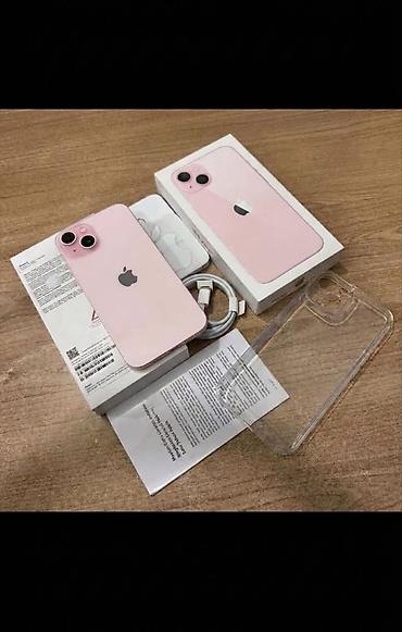 iphone 13 case: IPhone 13, 128 GB, Çəhrayı, Sənədlərlə — 1