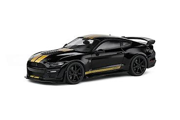 bmx rog: 🖤 Shelby Mustang GT500 – 2020 – Crna sa zlatnim prugama – 1:43 – — 1