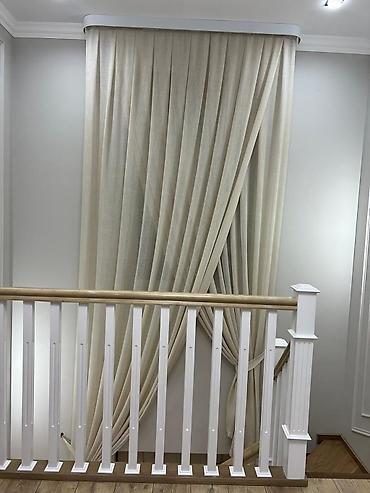 Шторы и занавески: Портьера, Светонепроницаемая, С карнизом в комплекте, С кистями, Изготовление на заказ, Новый, Для балкона, Для дачи, Для детской — 8