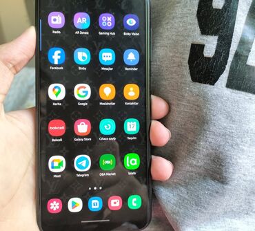 samsung a50 platası: Samsung Galaxy A50, 64 GB, rəng - Mavi, Barmaq izi, İki sim kartlı