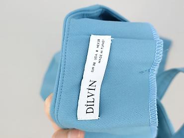 dilvin blue: Spodnie materiałowe damskie, rozmiar S — 5