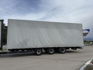 купить грузовой автомобиль с манипулятором бу: Прицеп, Krone, Тентованный, от 12 т, Б/у