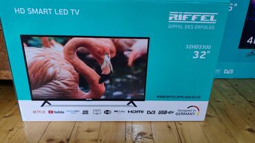 televizor gence: Yeni Televizor Riffle Led 32" HD (1366x768)