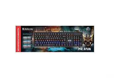 Wired Gaming mechanic keyboard Defender Paladin GK-370L 🟢 Rəsmi iş lalafo.az -da Wired Gaming mechanic keyboard Defender Paladin GK-370L 🟢 Rəsmi iş