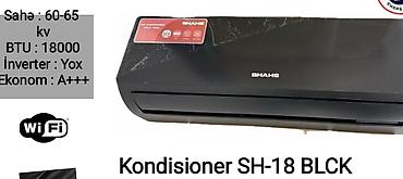 balaca kondisioner: Kondisioner SH-18 BLCK – divar tipli split sistem - Güc: 18 000 BTU - — 1