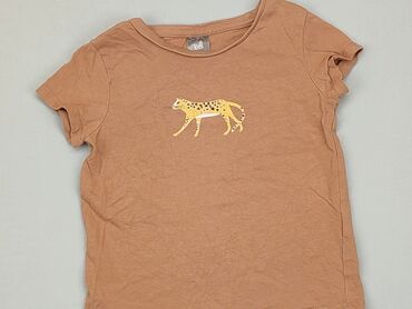 pomarańczowa koszulka dziecięca: Koszulka, Little kids, 4-5 lat, 104-110 cm, stan - Dobry