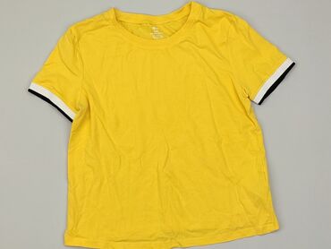 żółta koszulka chłopięca: T-shirt, H&M, 15 years, 164-170 cm, condition - Very good
