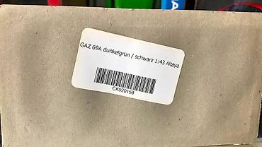 Avtomobil modelləri: QAZ, 1953 il, 1:43, Dəmir, Ödənişli çatdırılma — 11