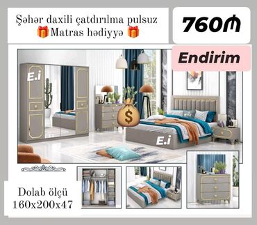 Divanlar: Yataq desti rəng seçimi var
