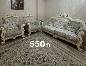 Sifarişlə divanlar: İşlənmiş, Divan, 2 kreslo