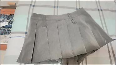 Костюмы с юбкой: Костюм с юбкой, Модель юбки: Плиссе, Мини, Топ, Китай, L, XL — 4