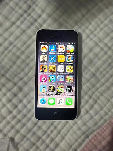 Apple iPhone: IPhone 5c, Б/у, Белый, Кабель — 7