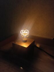 Stol lampaları: Beton korpuslu, abstrakt dizaynlı masa lampası. Daxili işıqlandırma -da lalafo.az — 6 Stol lampaları: Beton korpuslu, abstrakt dizaynlı masa lampası. Daxili işıqlandırma — 6