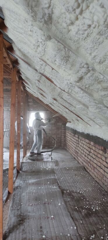 Утепление: Утепление крыши, Утепление потолоков | Утепление контейнера, Утепление дома, Утепление квартиры Пенополиуретан, Базальт, Penoplex Больше 6 лет опыта — 14