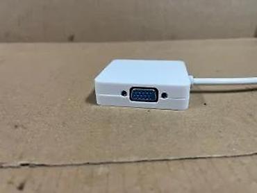 Druga oprema za računare i laptopove: Mini DisplayPort na HDMI/DVI/VGA adapter (3-u-1) Opis: - Ulaz: Mini — 17