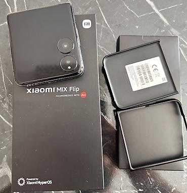 xiaomi flip: Xiaomi Mix Flip, 512 GB, rəng - Qara, 
 İki sim kartlı — 2