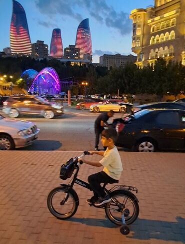 детский велосипед новатрек: Tam işlək yaxşı vəziyyətdədir. Təkərlər 16 lıq 5-7 yaş uşaq üçün