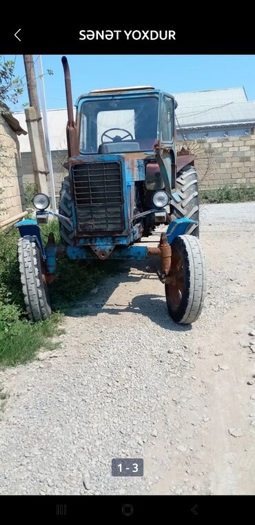 авто в баку: Traktor Belarus (MTZ) BELARUS, 1991 il, 80 at gücü, motor 2.4 l, Yeni