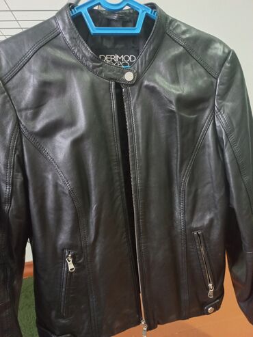 кожаный сюртук: Кожаная куртка, 4XL (EU 48)