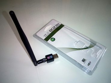 Modemi, ruteri i mrežni uređaji: Novo mini usb wifi ‘ ’ 600 ‘ ’ mbps wireless adapter sa antenom 802 — 1